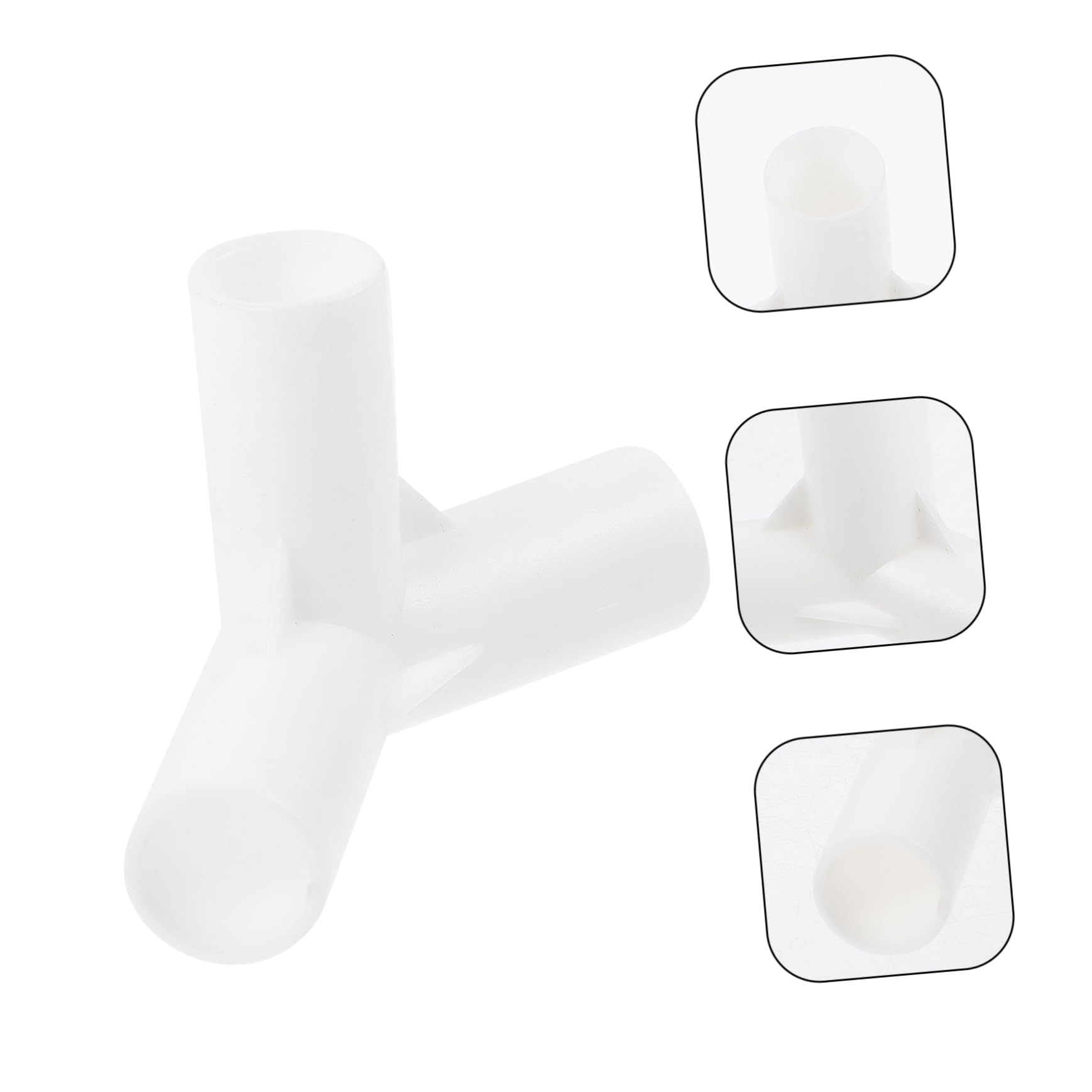 balacoo plastic pole connector three-way secures poles easily for tents.