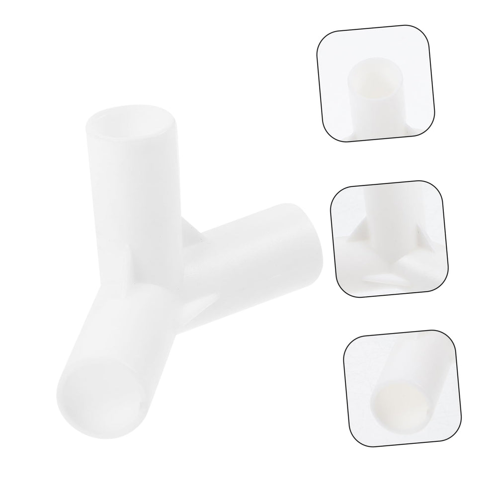 balacoo plastic pole connector three-way secures poles easily for tents.