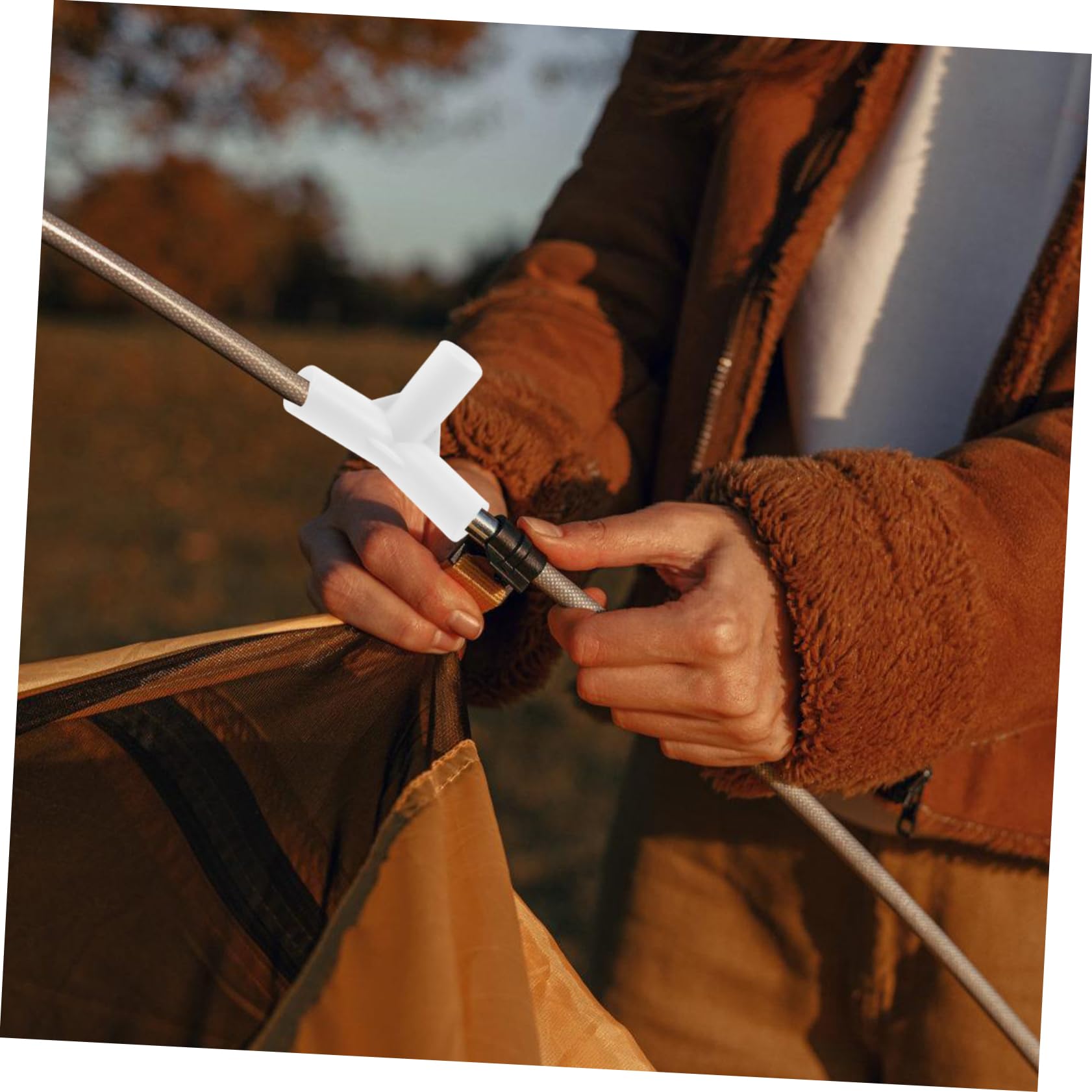 balacoo plastic tent rod pipeline keeps frame joints aligned under stress.