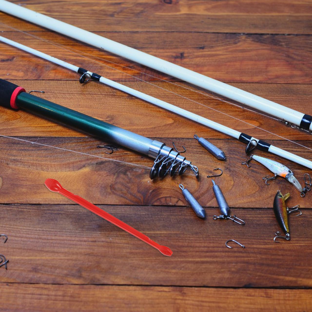 balacoo stainless-steel tool close-up shows corrosion resistance for saltwater use.
