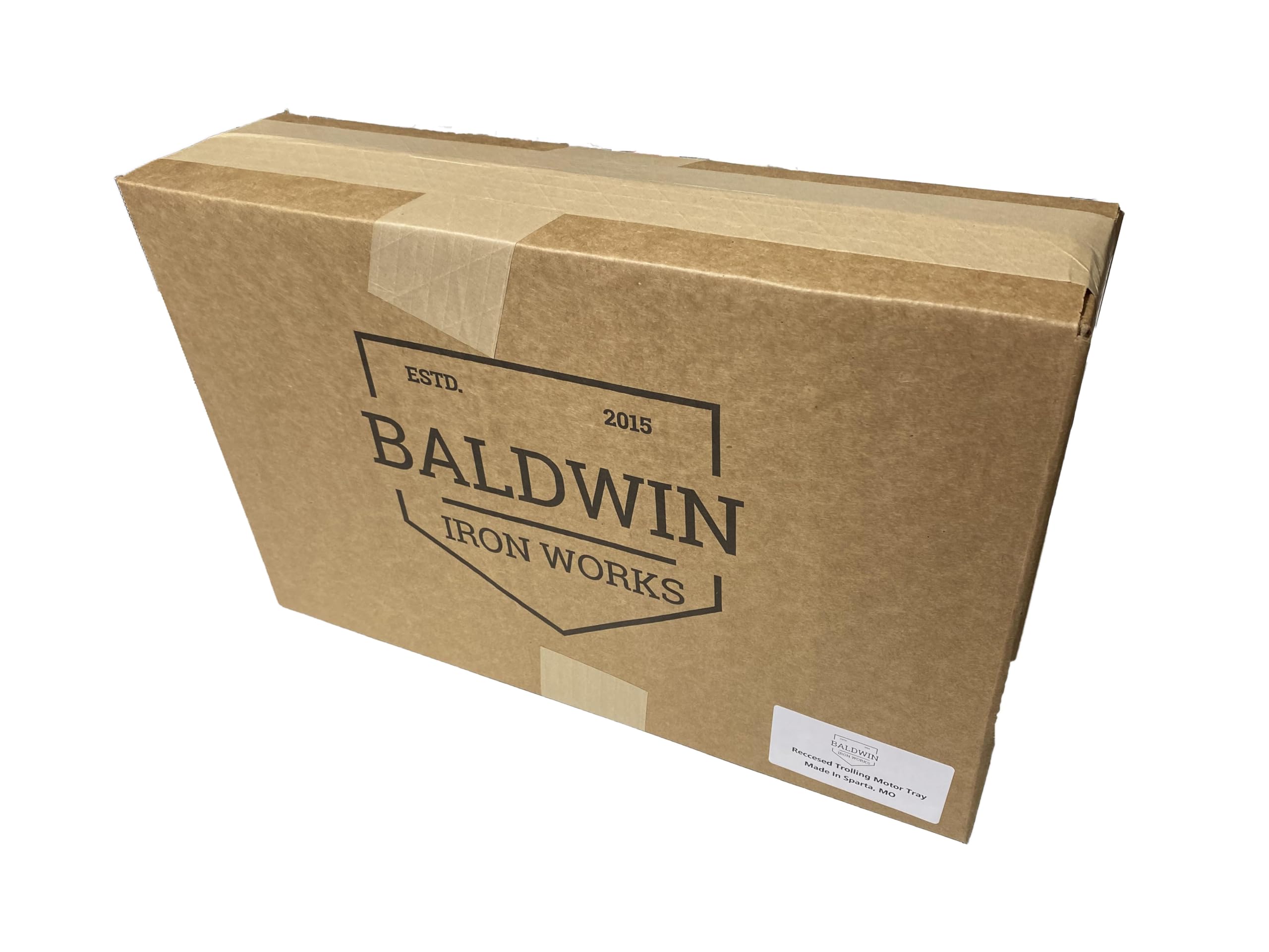 Baldwin Iron Works black powder-coated finish—UV-resistant and weatherproof.