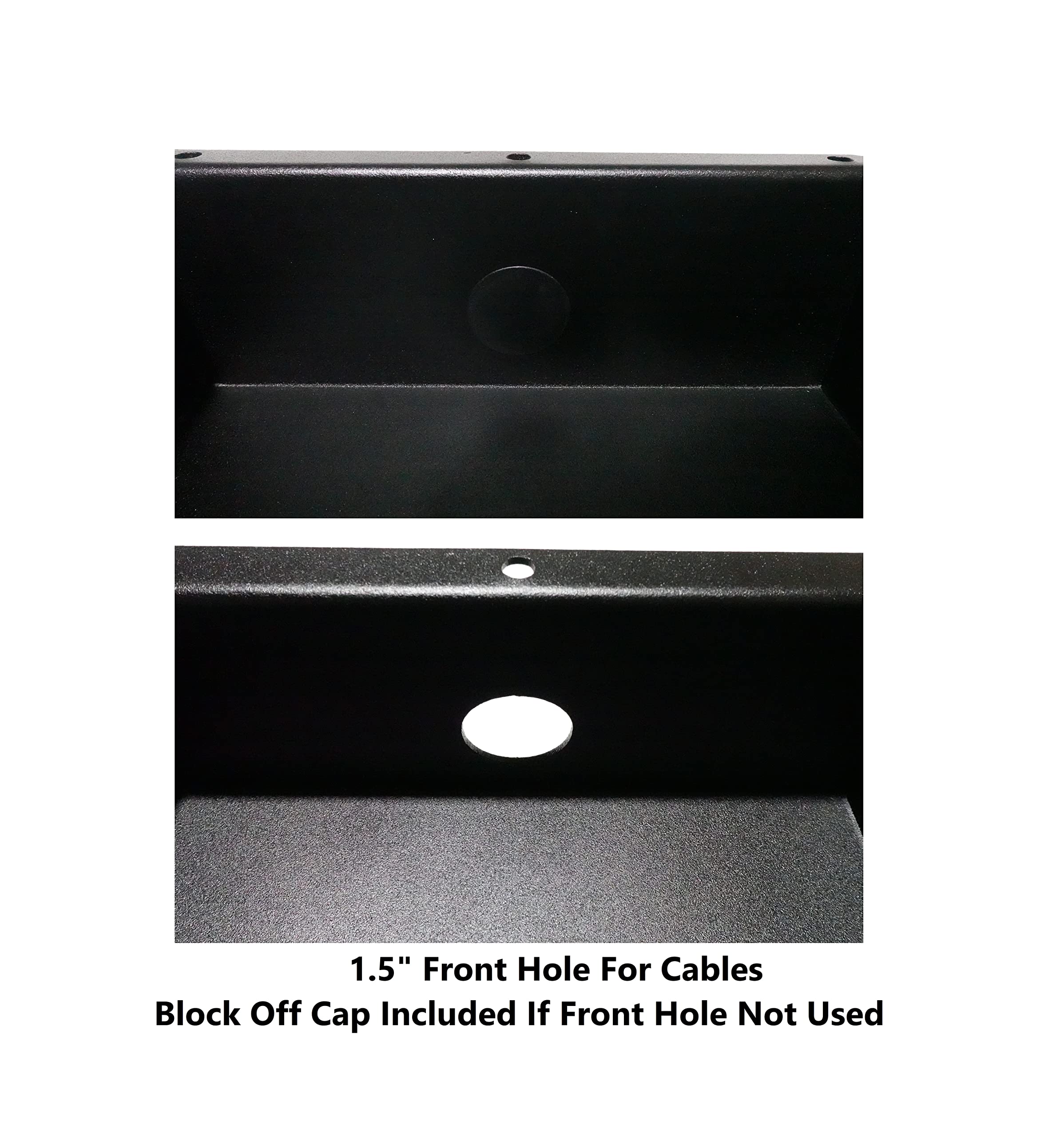 Baldwin Iron Works Graph Mount top view demonstrates universal bolt pattern and adjustability.