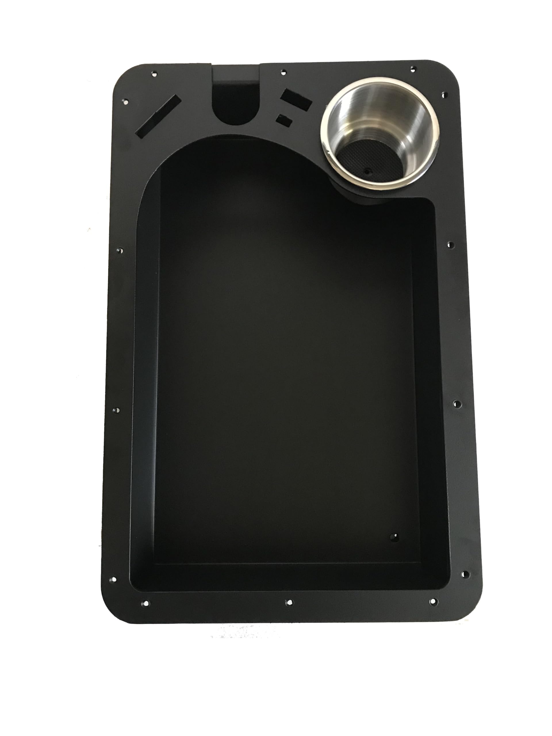 Baldwin Iron Works includes cutting template for precise hole placement.
