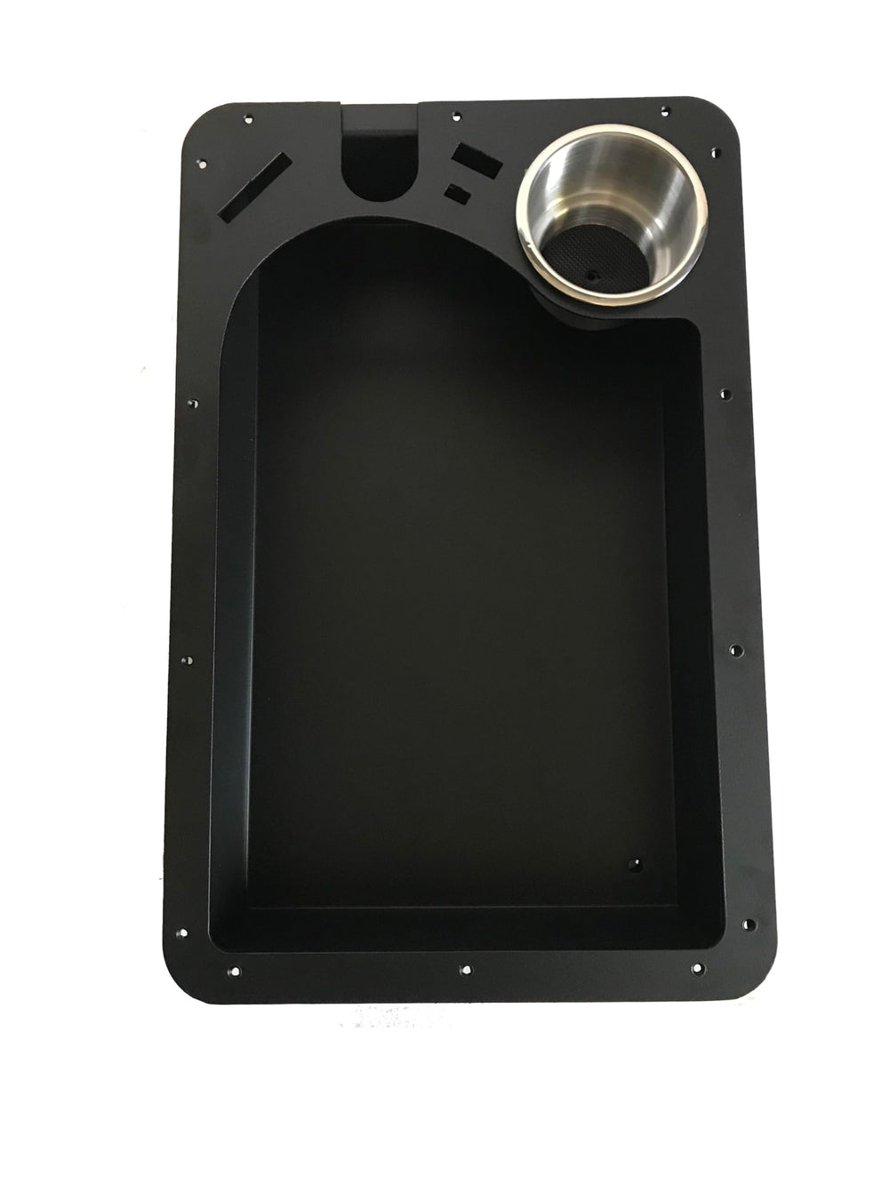 Baldwin Iron Works includes cutting template for precise hole placement.