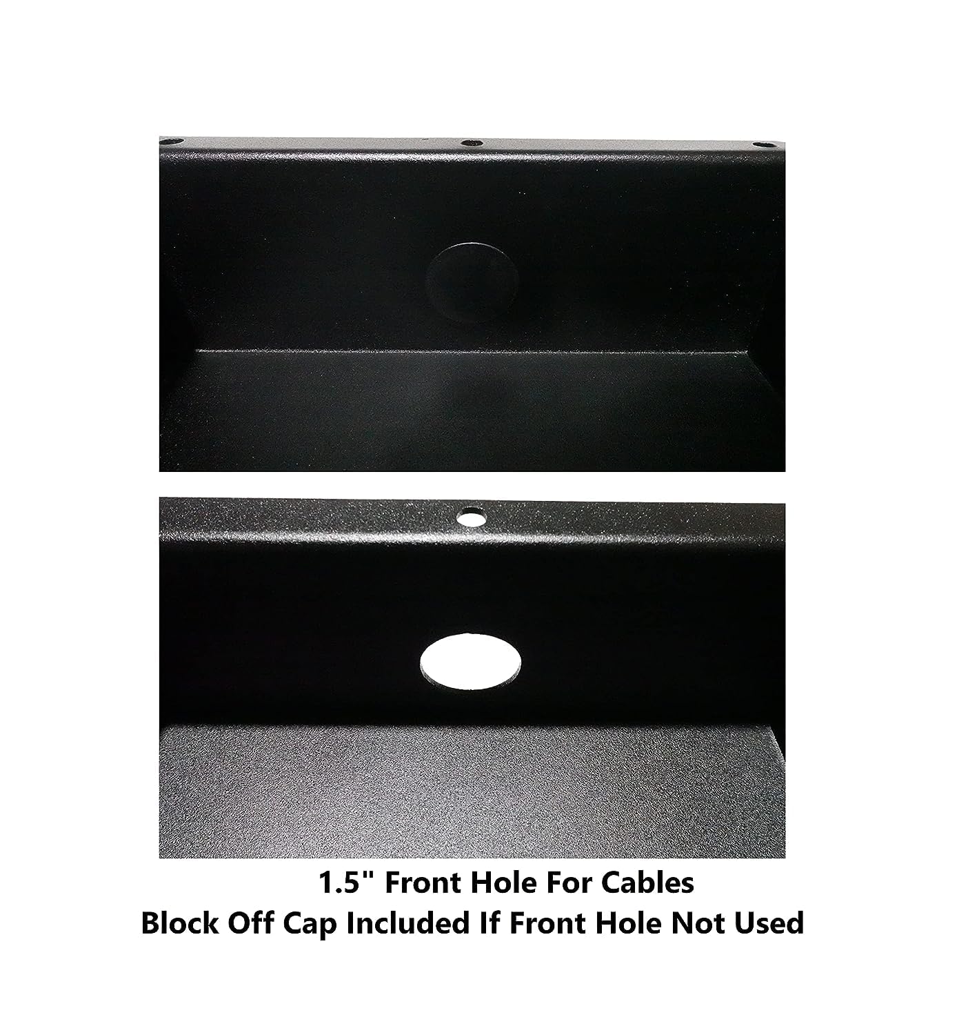 Baldwin Iron Works recessed pan tray rubber drain hose for water management