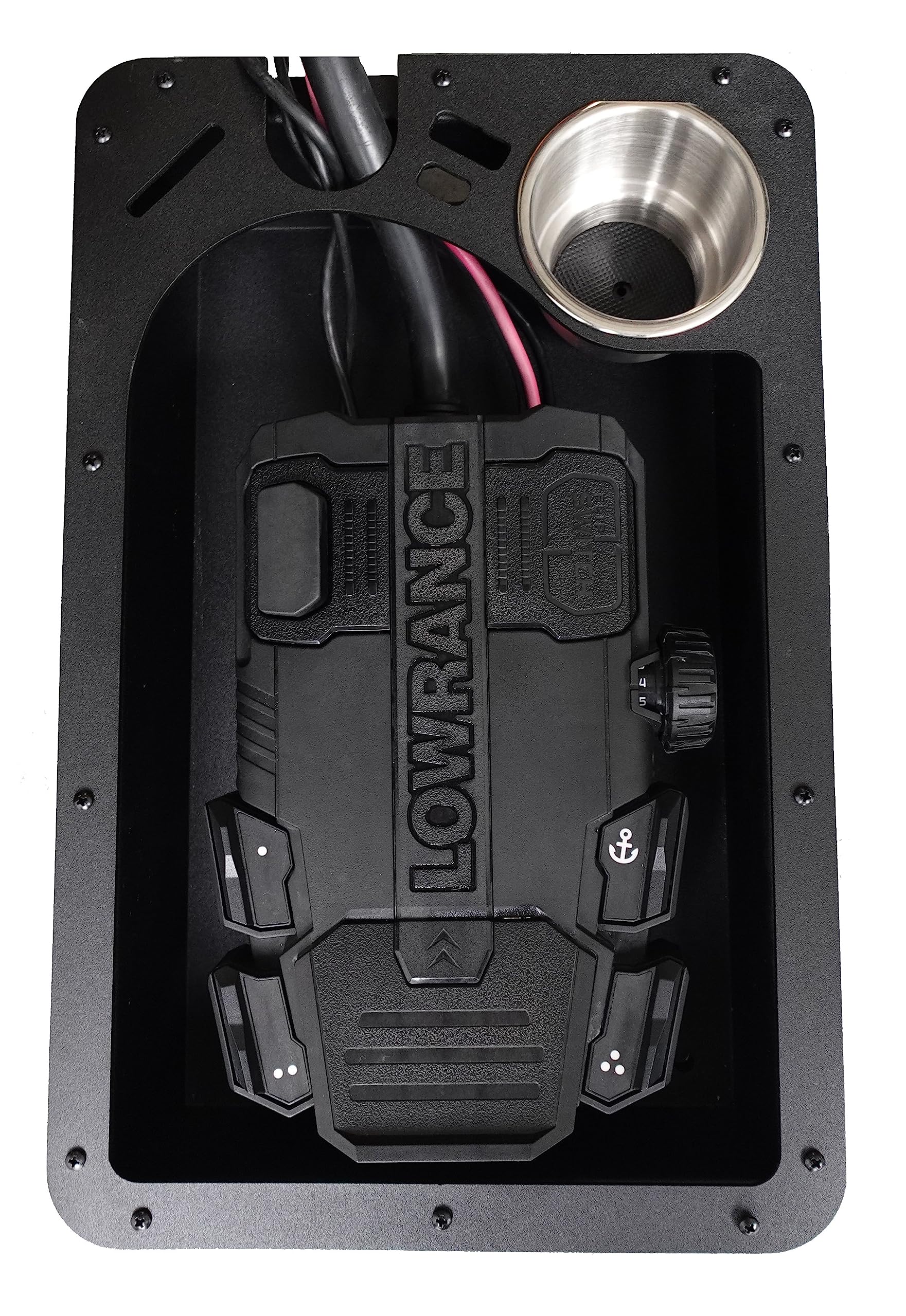 Baldwin Iron Works recessed tray with ghost-pedal fit and durable mounting.