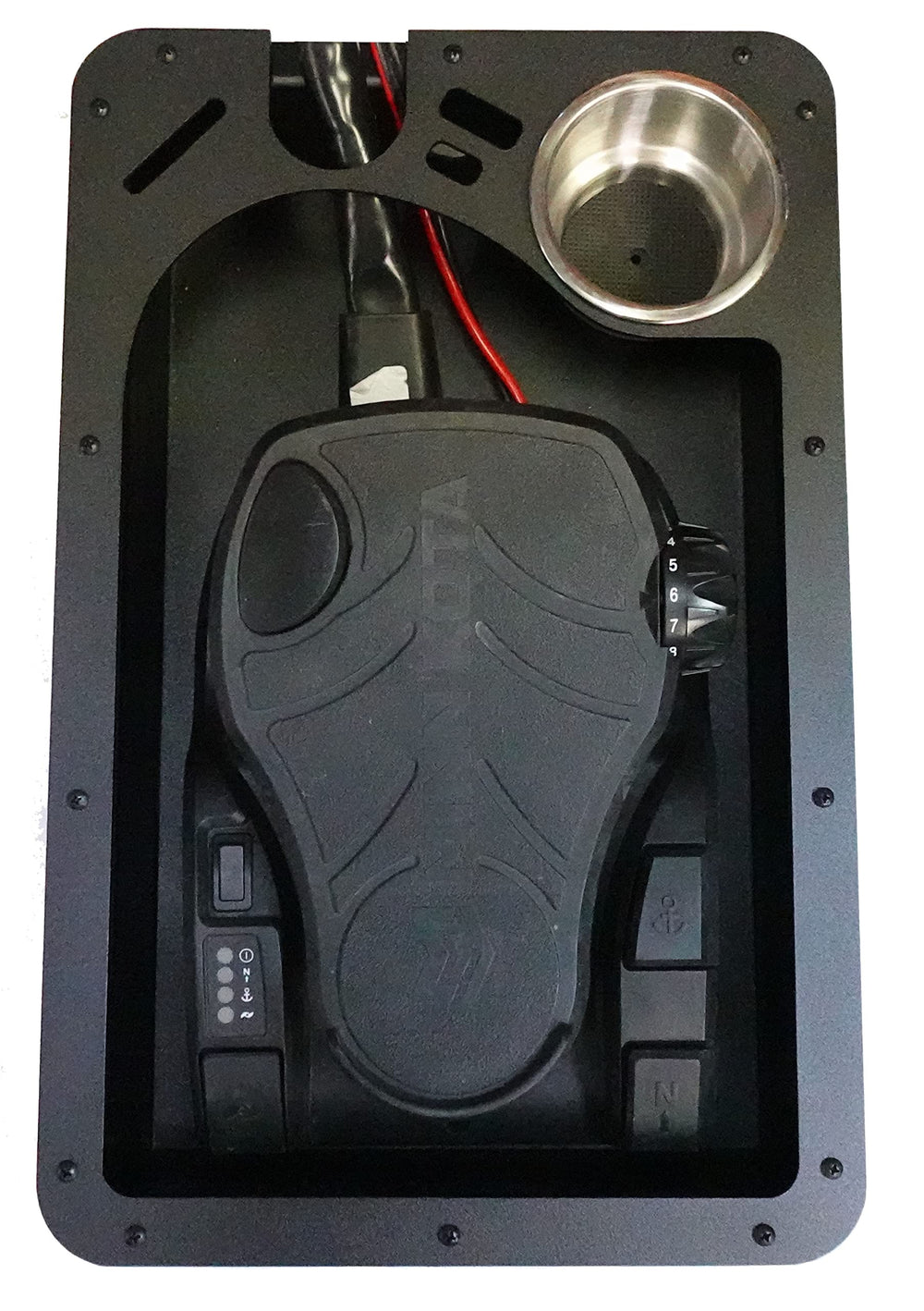 Baldwin Iron Works Ultrex tray front view highlighting durable all-aluminum construction for reliable mounting.