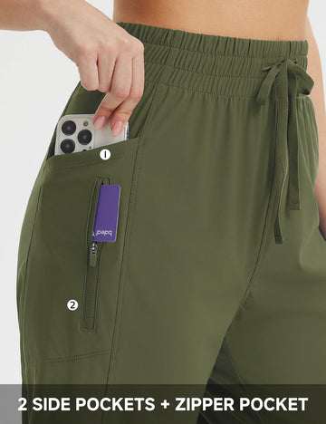 Baleaf capri with a 20-inch inseam provides easy movement.