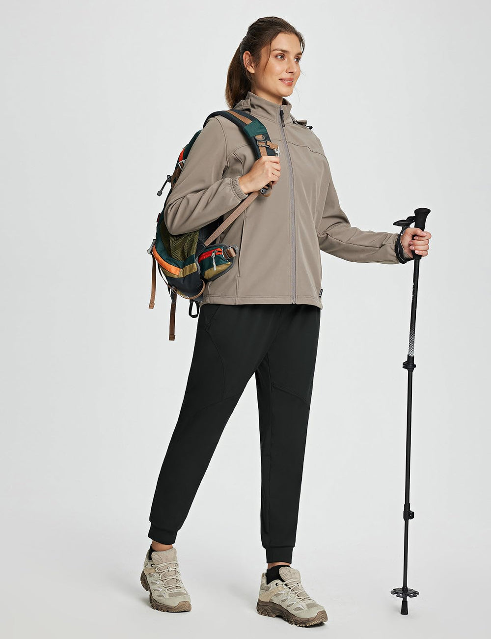 Baleaf fleece lined joggers zip pocket emphasizes secure storage for cards and keys