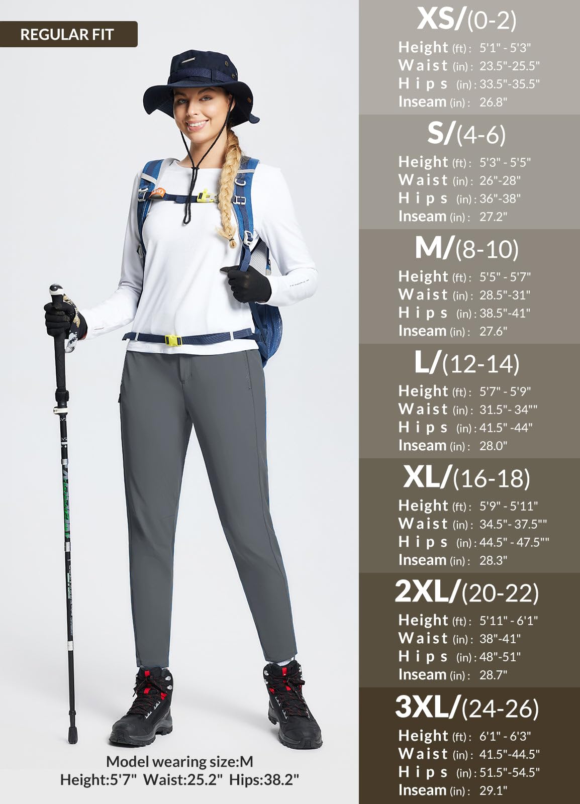 Baleaf winter pants ideal for hiking and snowboarding in cold weather.
