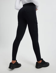 Baleaf fleece-lined leggings with back pocket for easy stash during trail adventures.