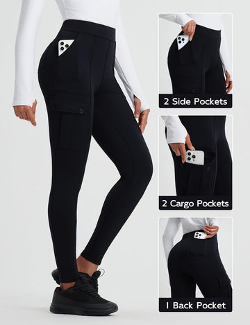 Baleaf fleece-lined leggings keep you warm on cold days.