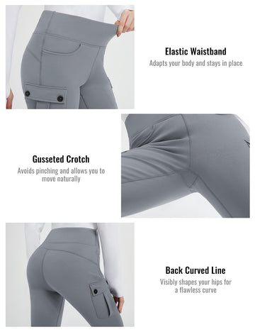Baleaf fleece-lined pants insulation detail highlights durable construction for long hikes.