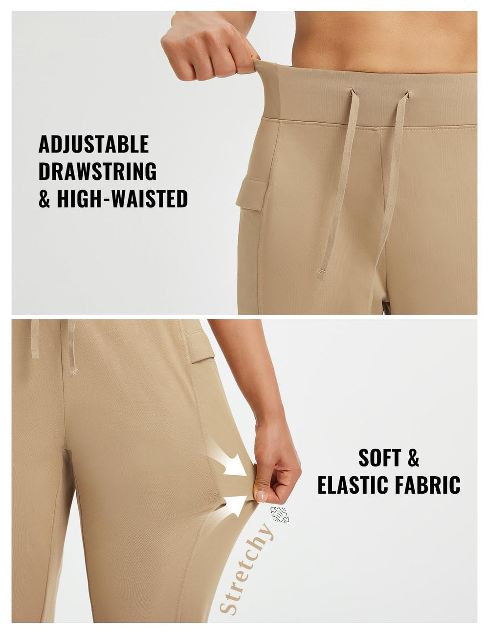 Baleaf women's joggers are designed with practical pockets for easy access to essentials.