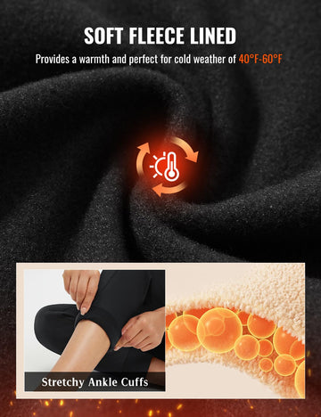 Baleaf pants ideal for running and hiking in cold conditions.