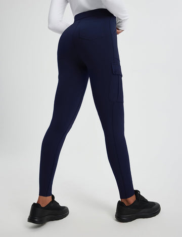 Baleaf women's thermal hiking pants with water-resistant pockets for light rain and wind