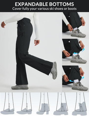 Baleaf pants softshell material demonstrates wind resistance and breathability
