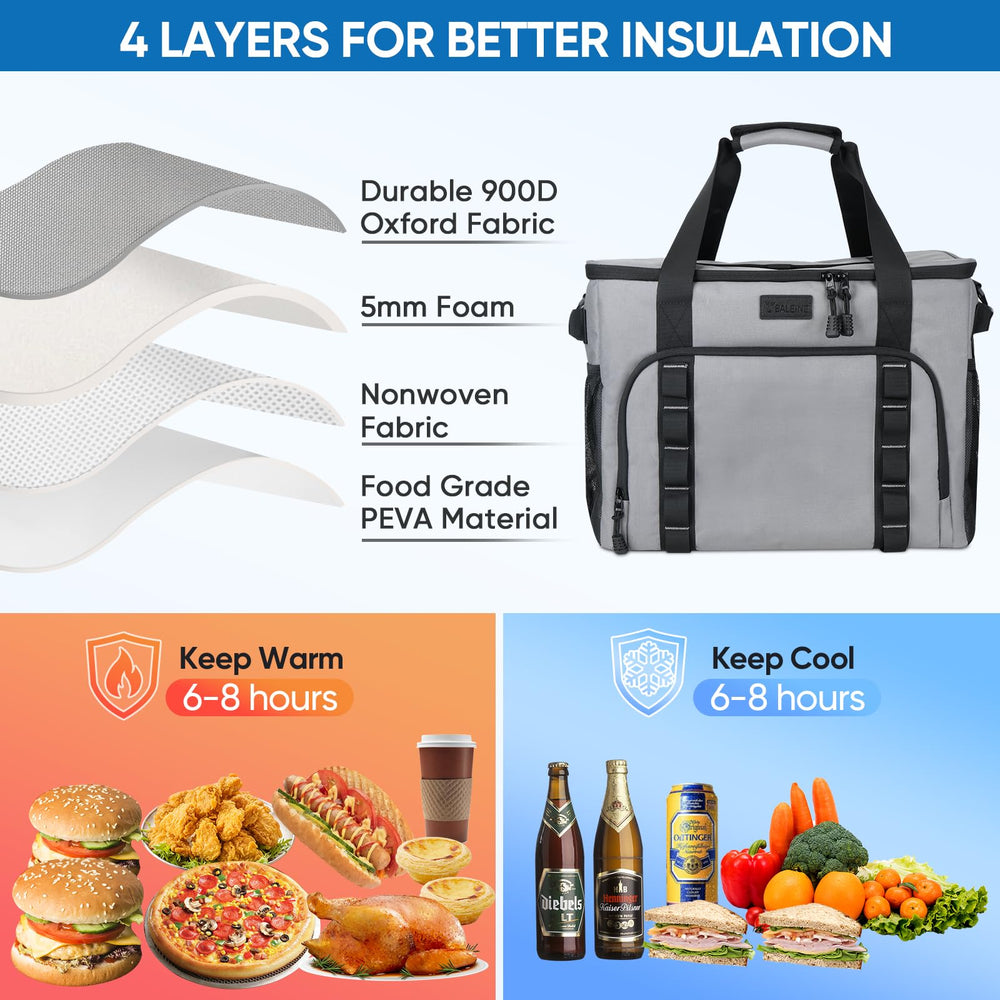 BALEINE collapsible design folded flat for easy storage