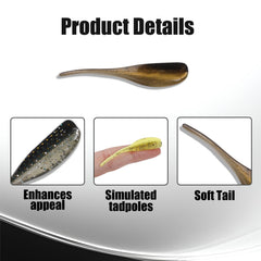 Balifly Crappie lure profile emphasizing natural prey mimicry to attract bites.