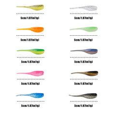 Balifly soft plastic crappie lure highlighting tear-resistant durability