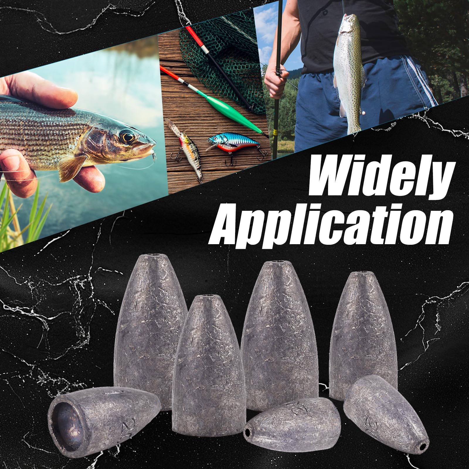 Balifly dropshot-ready weight; versatile for Texas, Carolina, and bottom rigs.