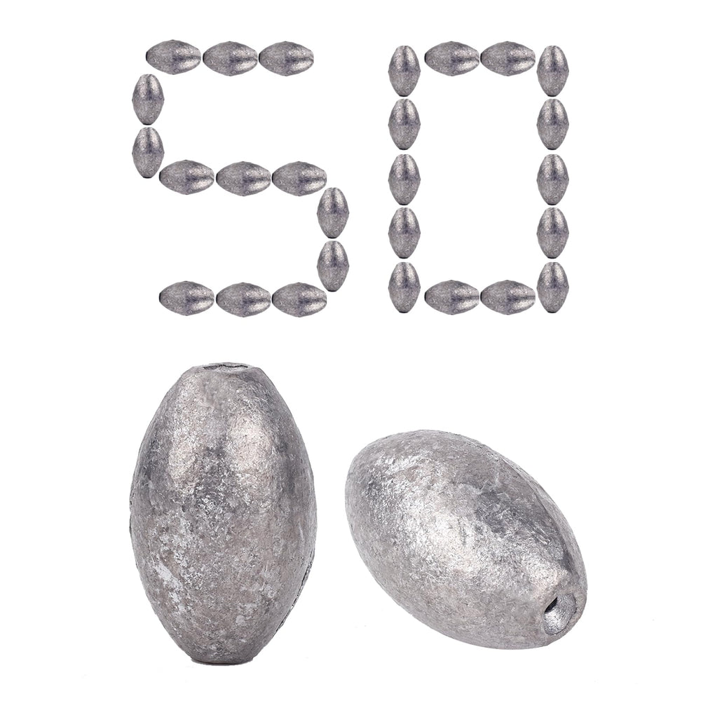 Balifly egg sinker close-up showing streamlined oval shape for quick sinking.