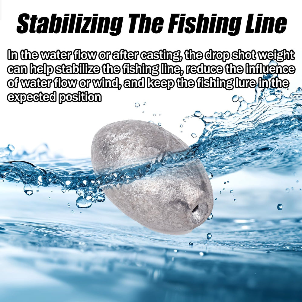 Balifly egg sinker works in saltwater and freshwater environments.
