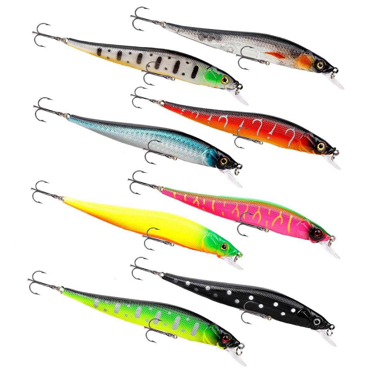 Balifly jerkbait with rattle beads boosts lure attraction for bass and trout in fresh and saltwater.