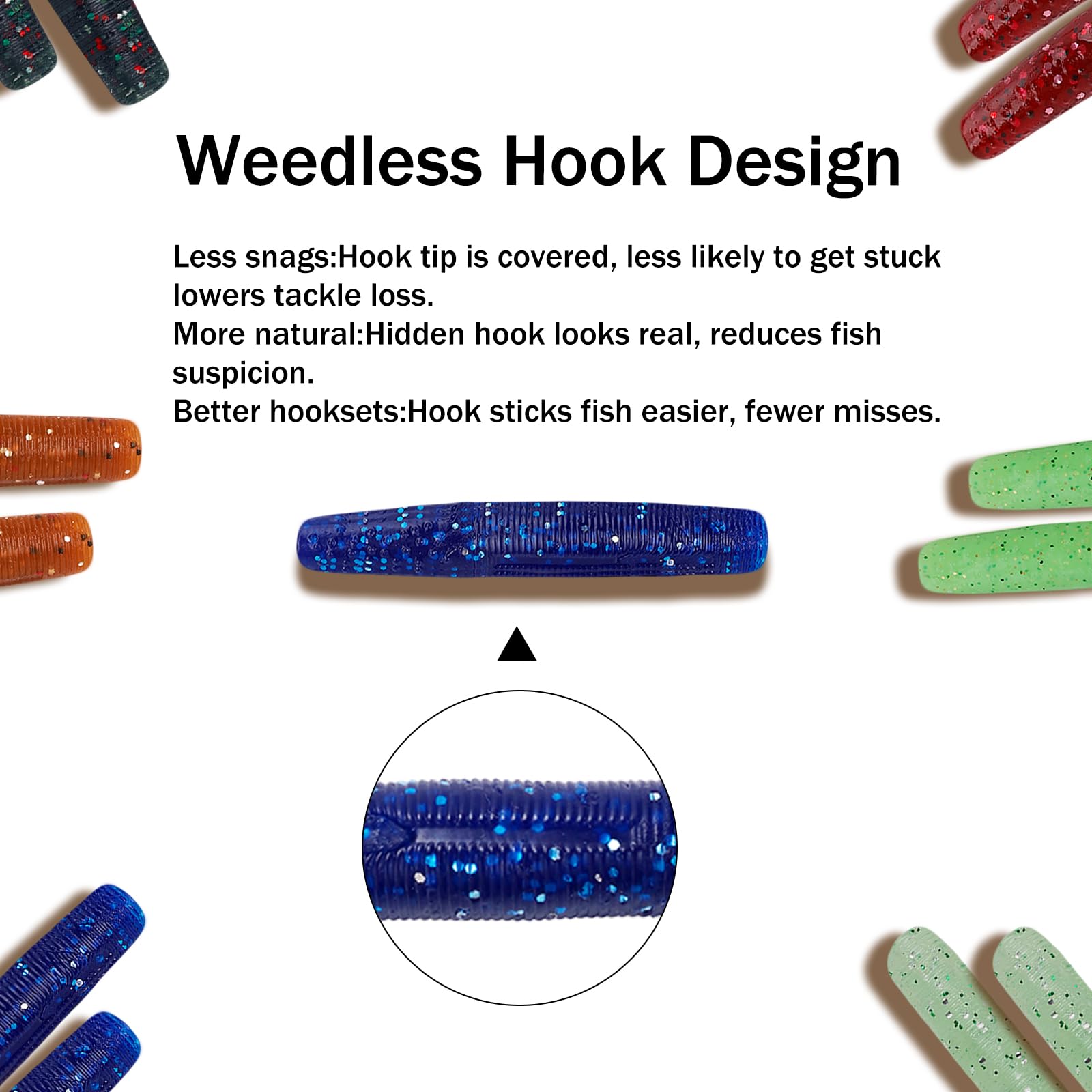 Balifly soft plastics perform in saltwater and freshwater environments