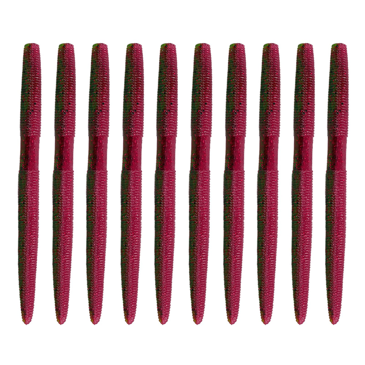 Balifly soft plastic worm with salt-infused design for faster sinking and bass attraction
