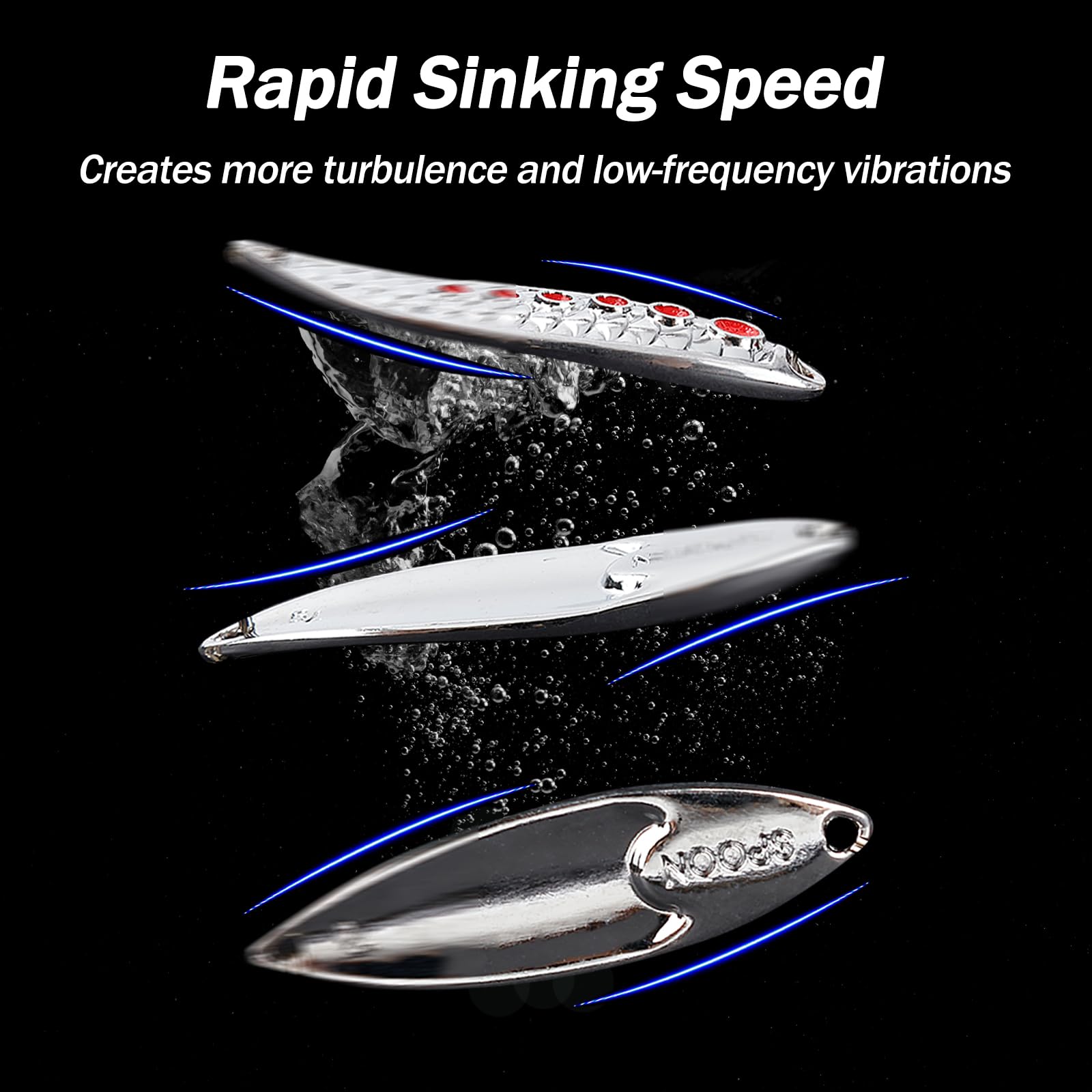 Balifly lure reflects natural luster under sun to attract fish