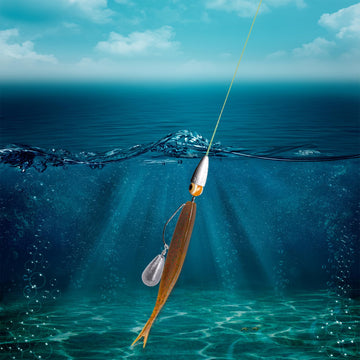 Balifly weight helps stabilize line in currents and wind