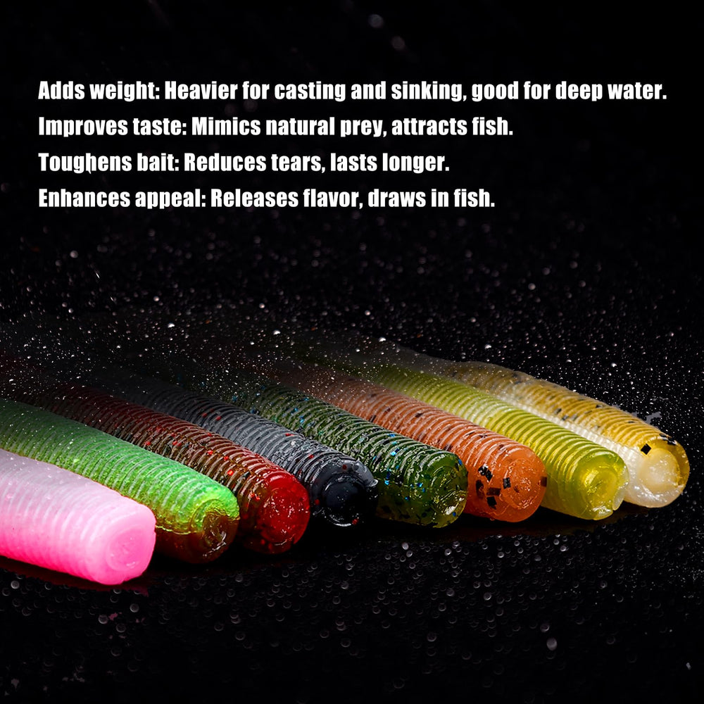 Balifly 5.31 inch worm highlighted as compact bass bait