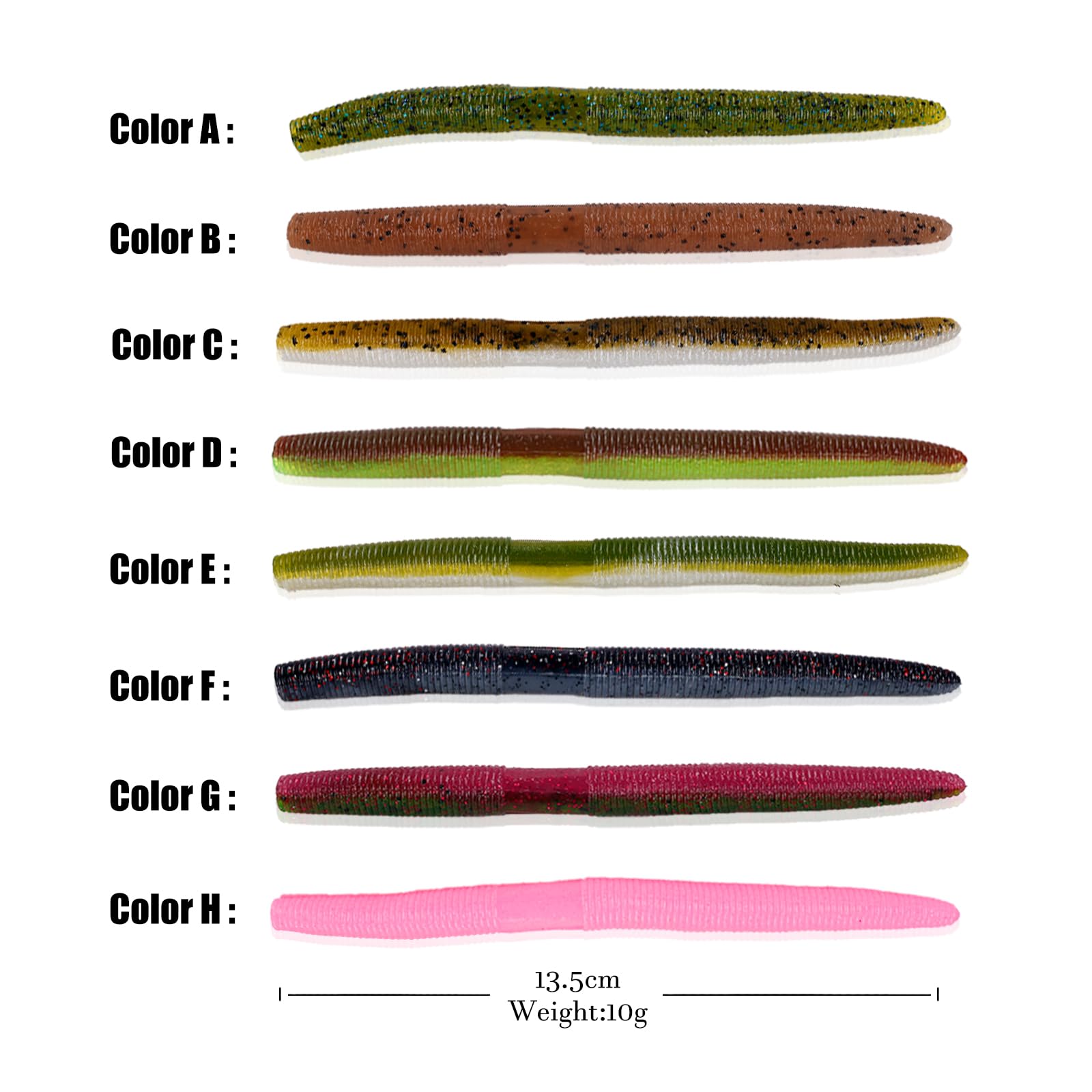Balifly worm with built-in hook slot for cleaner, snag-free presentations