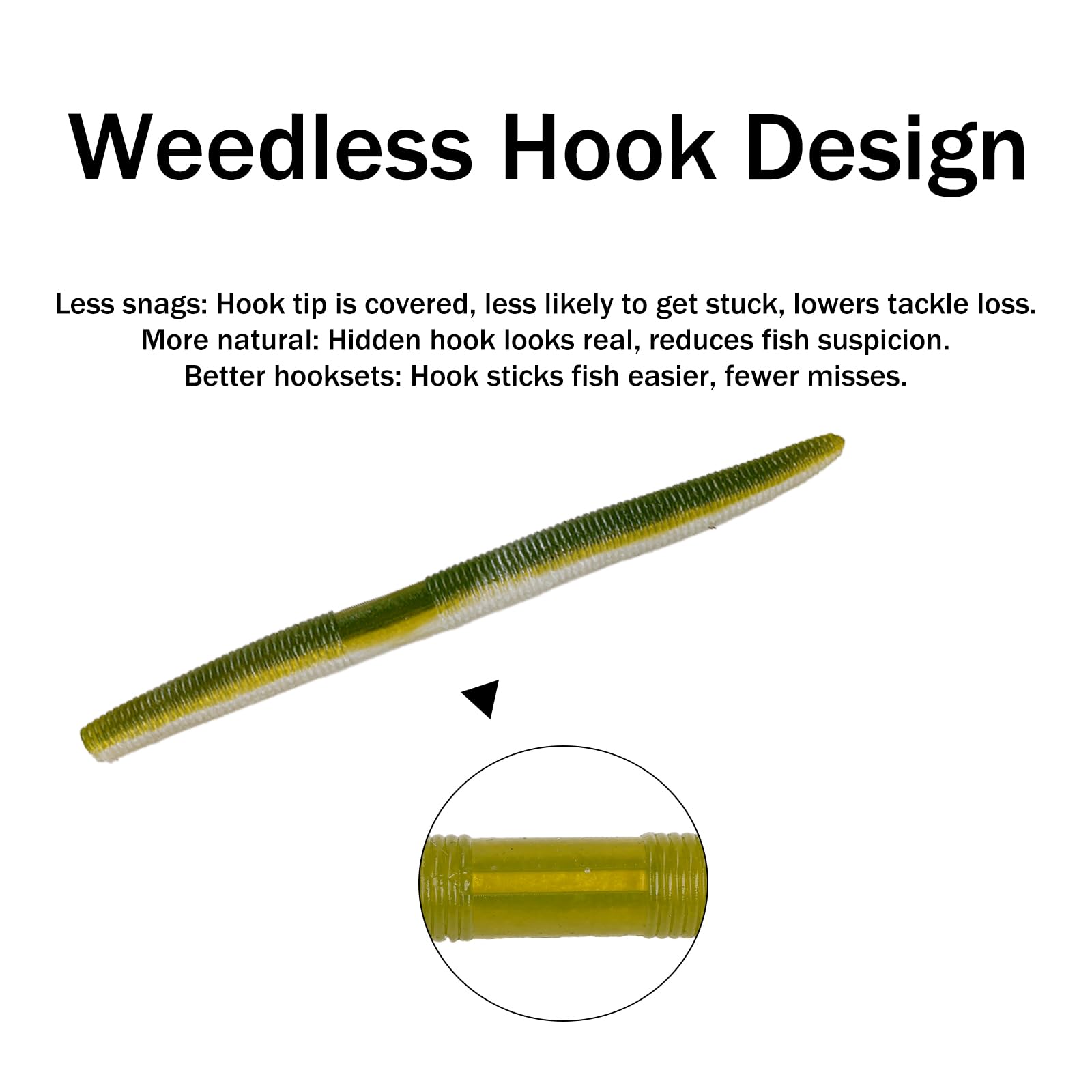 Balifly worm proving compatibility with wacky, Texas, and Carolina rigs
