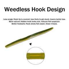 Balifly worm proving compatibility with wacky, Texas, and Carolina rigs
