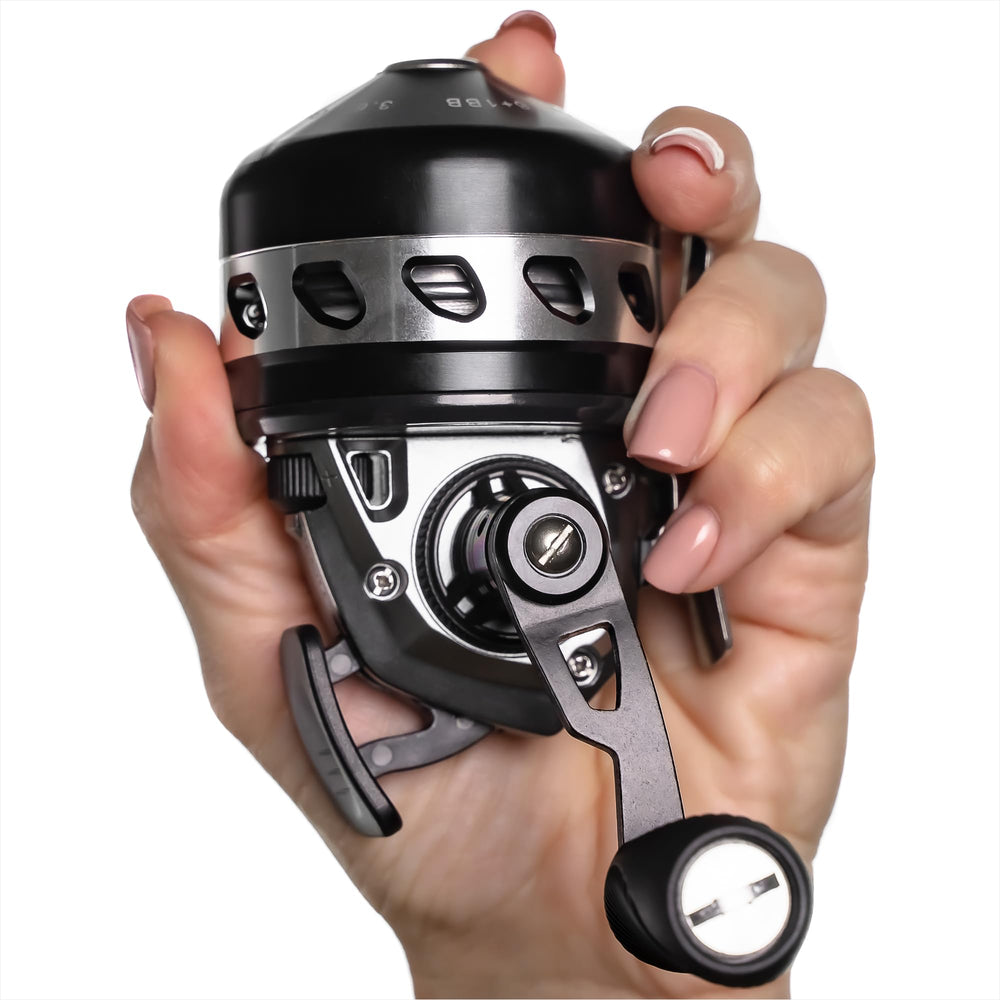 Ballista BL33 front cover; durable stainless steel for rugged saltwater use.
