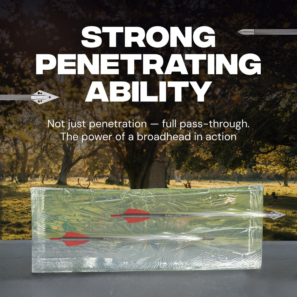 Ballista bolts fletching image demonstrates stable flight stabilization.