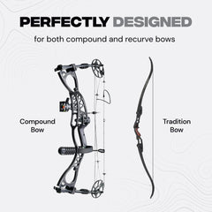 Ballista Fractura arrow shaft detail highlighting micro-diameter design for wind drift resistance.