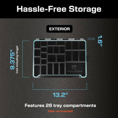 BallistiX Terminal Tackle Tray anti-corrosion coating