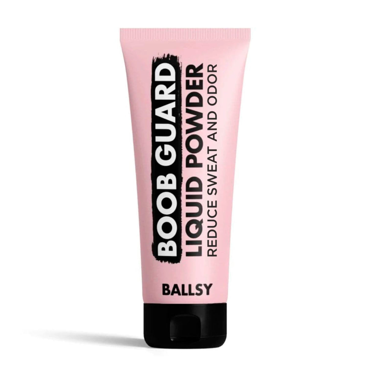 Ballsy BoobGuard bottle front for fast-drying protection against sweat and odor.