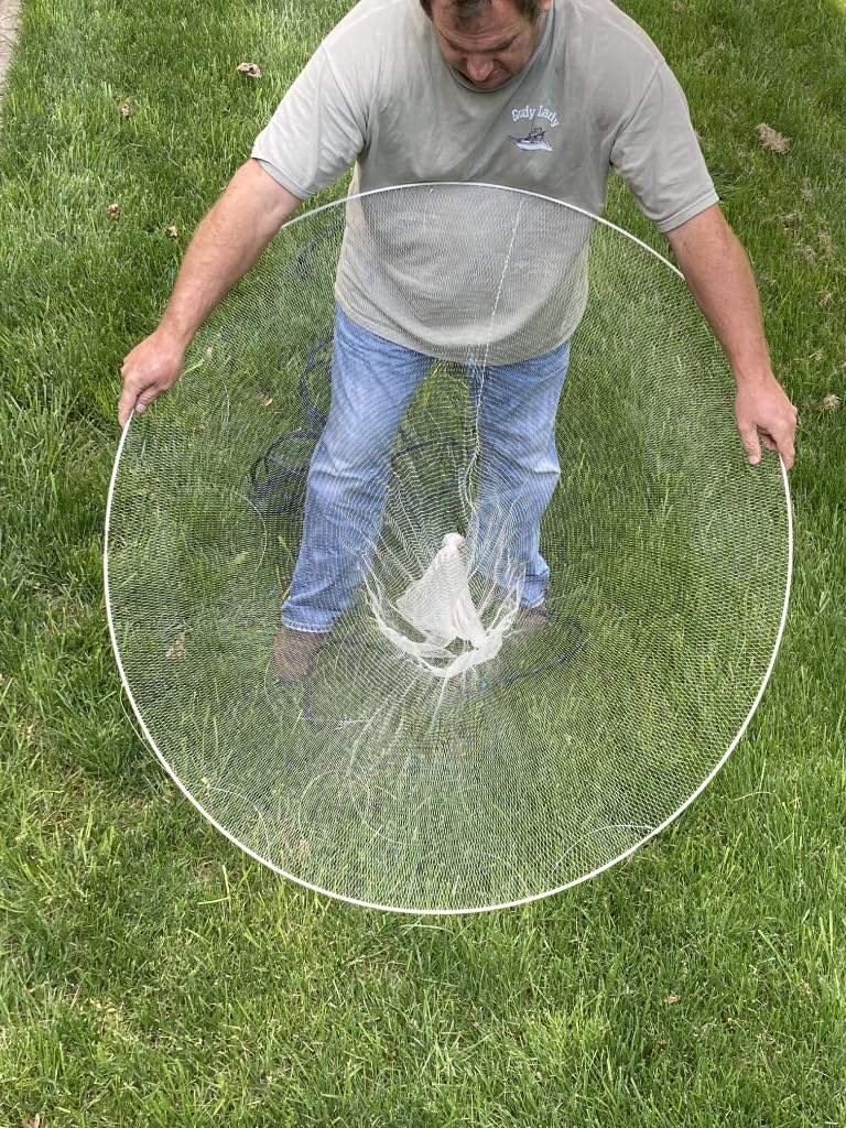 4 ft Ballyhoo Bait Net close-up illustration