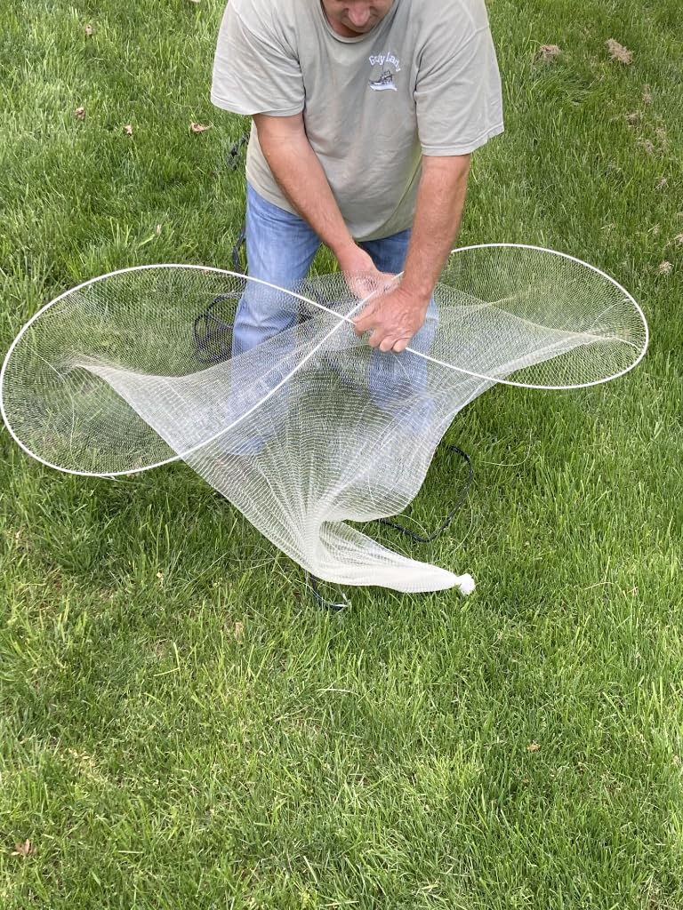Using Ballyhoo Bait Net to catch live Ballyhoo