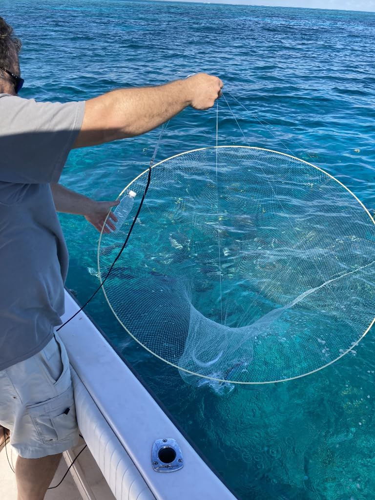 Porous storage bag included with Ballyhoo Bait Net
