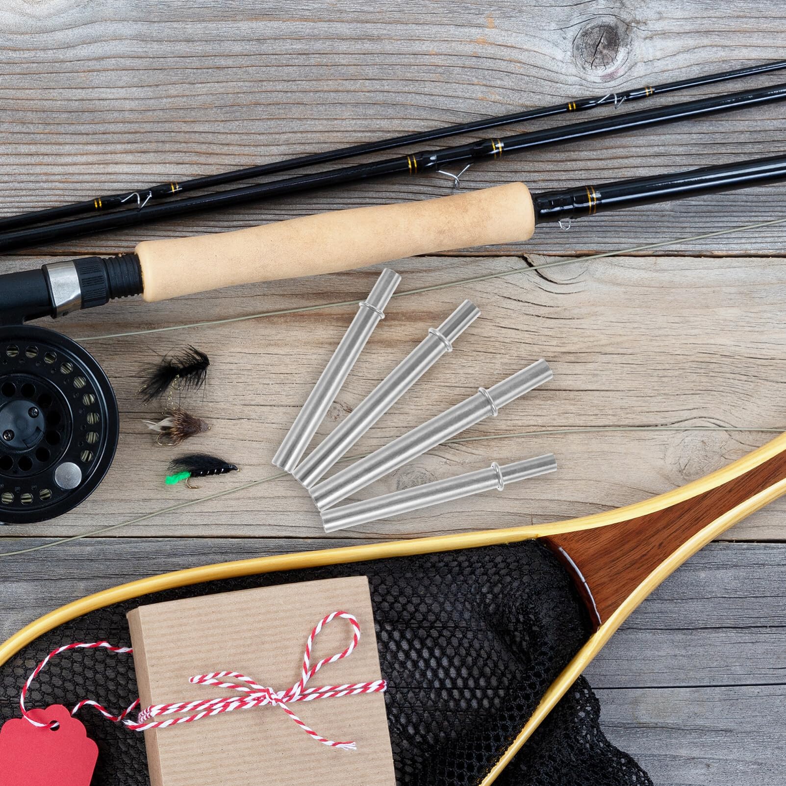 Versatile pole accessories connected for different components