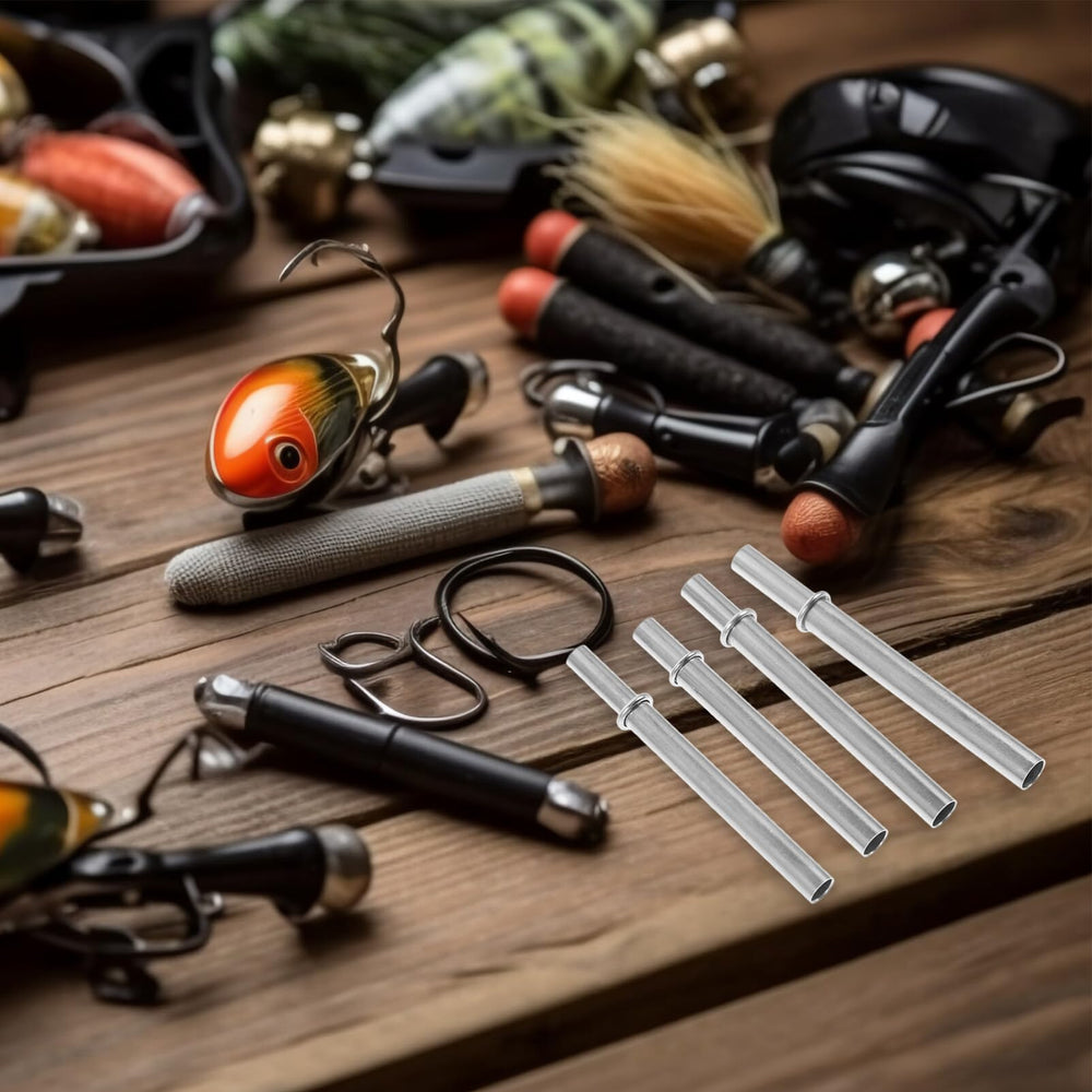 Saltwater and freshwater fishing rod parts in kit