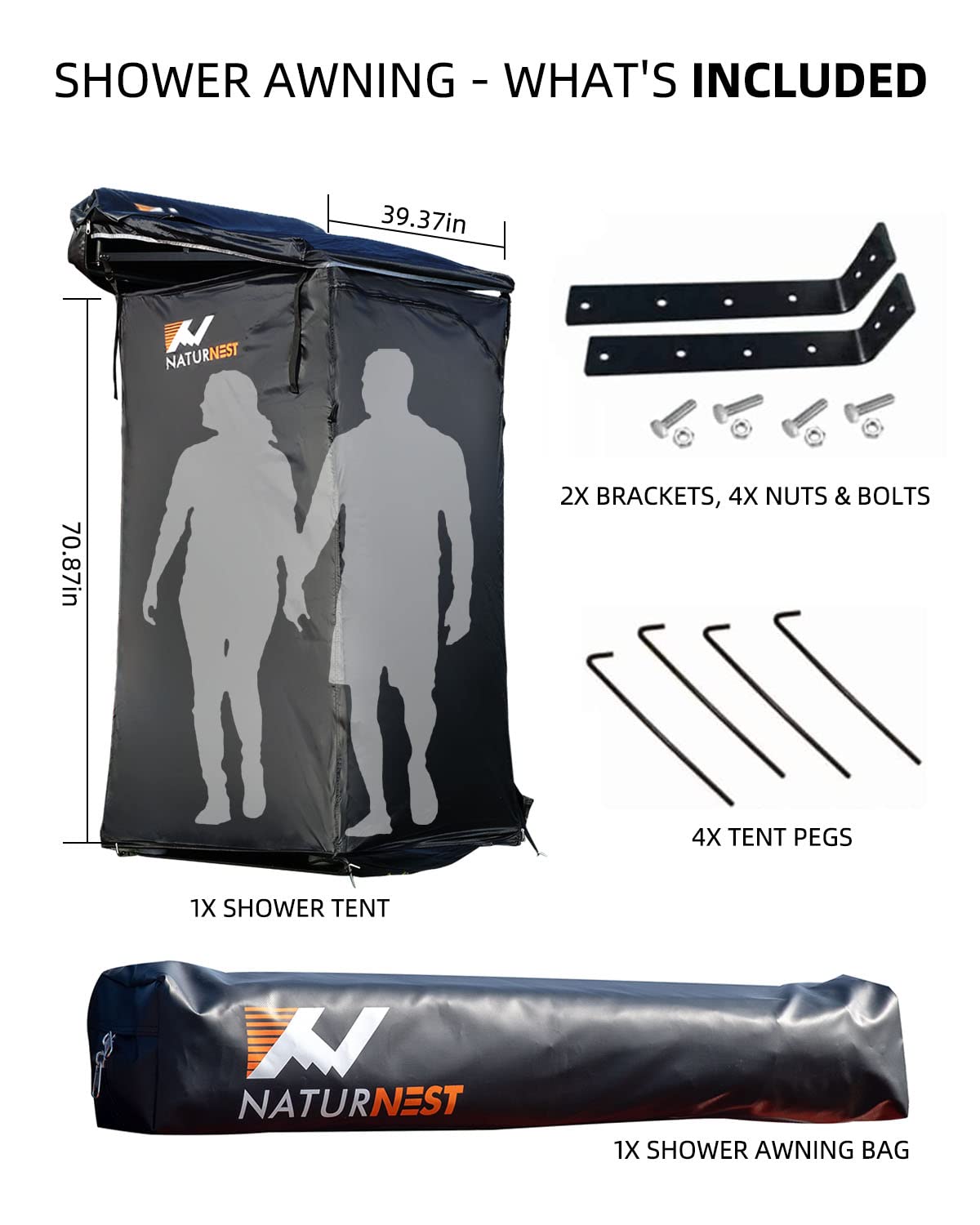 BAMACAR Naturnest floor mat keeps feet clean on rocky campsites.