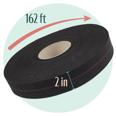BambooMN latex Elasbelt webbing roll unrolling for restoration