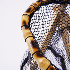 Bamboo rattan frame of landing net