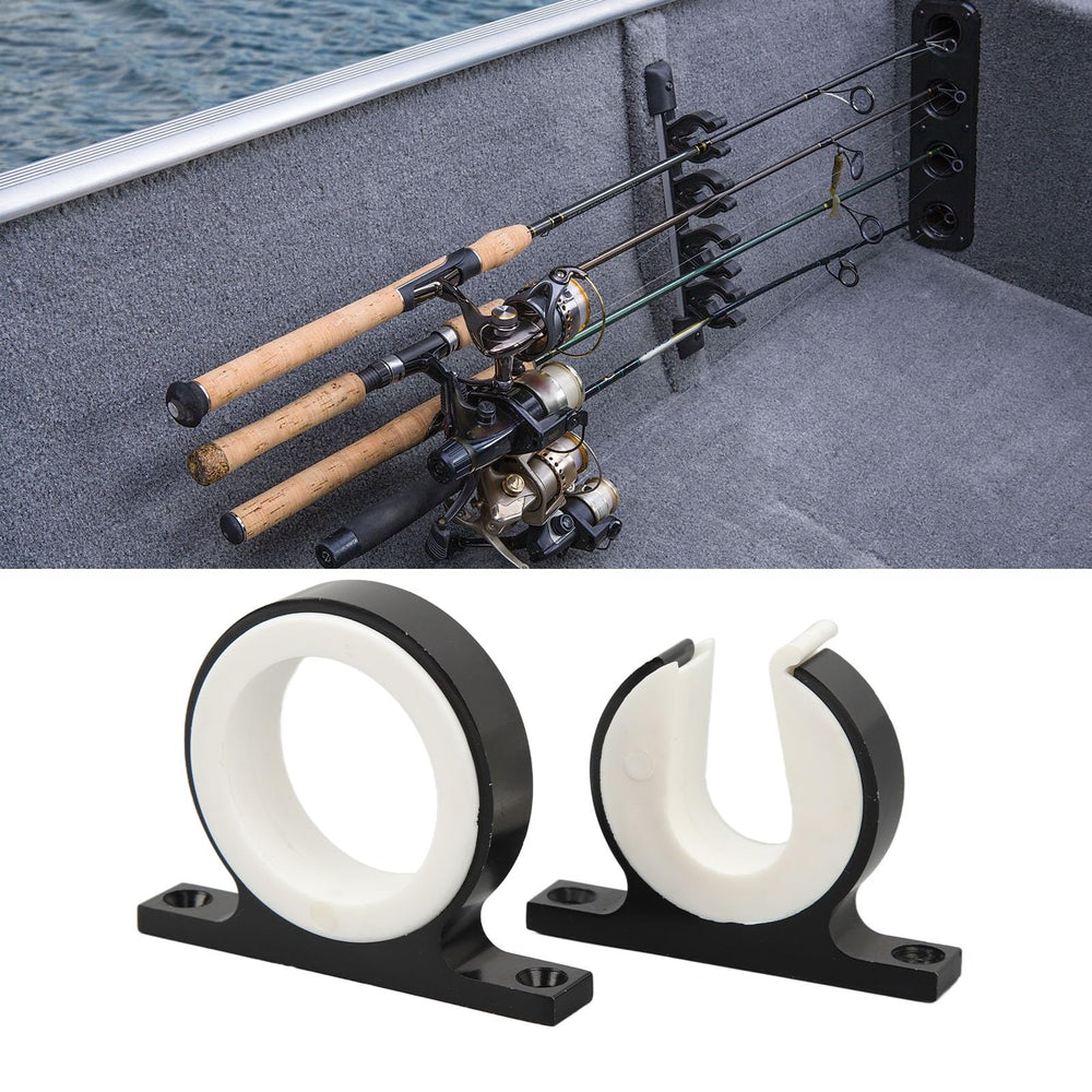 Banapoy deck-mount rod holder installed on a vessel